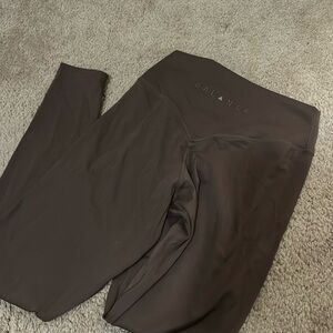 Brown leggings. Size L. Balance brand
